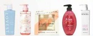 ポンプ式やプッシュ式のヘアカラーの画像4種類