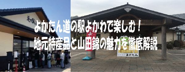よかたん　蜜の駅よかわで楽しむ！ 地元産品と山田錦の魅力を徹底解説