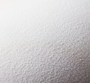 真っ白なベビーパウダーの粒子の画像
