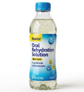 ペットボトルボトルに入った経口補水液