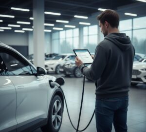 EV中古車を選ぶ際のチェックリストのイメージ