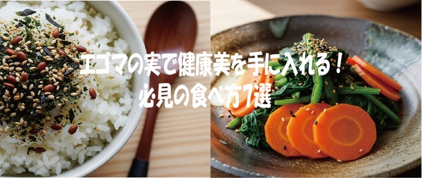 エゴマの実で健康美を手に入れる！必見の食べ方7選