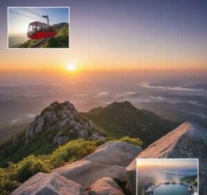 筑波山：標高と景観のパノラマ