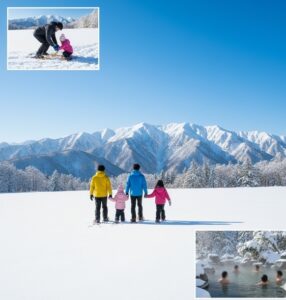 霧ヶ峰：冬の景色と親子での楽しみ方