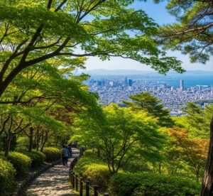 六甲山の登山ルートの画像