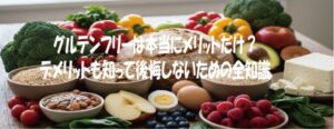 グルテンフリーは本当にメリットだけ？デメリットも知って後悔しないための全知識