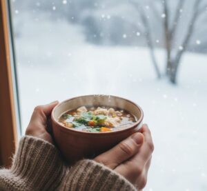 冷え性対策としての温かい腸活スープ