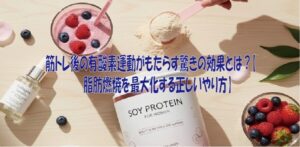 筋トレ後の有酸素運動がもたらす驚きの効果とは？【脂肪燃焼を最大化する正しいやり方】