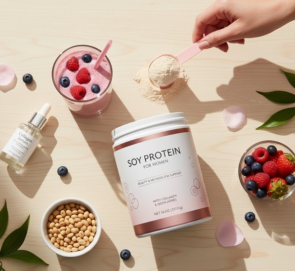 女性のダイエットに特化したプロテインの画像