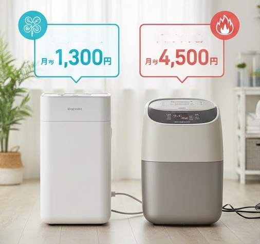 サーキュレーターの機能比較の画像