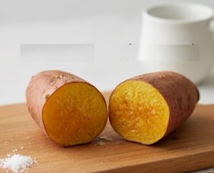 栗かぐやのさつまいもの断面画像