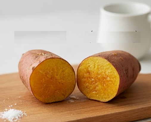 栗かぐやのさつまいもの断面画像