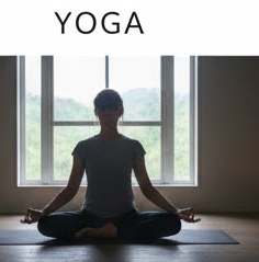 ヨガで迷走している画像