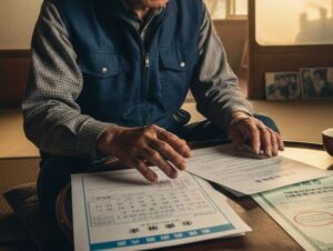 保険の加入を検討している画像