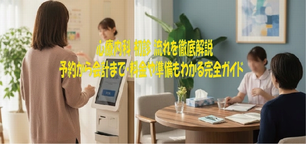 心療内科 初診 流れを徹底解説約から会計まで・料金や準備もわかる完全ガイド