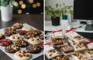 手作りしたチョコレートの画像