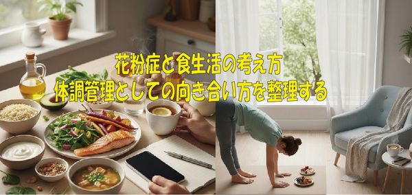 花粉症と食生活の考え方｜体調管理としての向き合い方を整理する