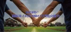 共済とは何か？就農前に知っておきたい仕組みとリスク管理上の位置づけ