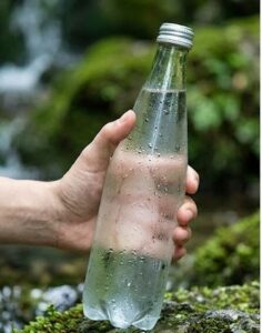 瓶に入った炭酸水