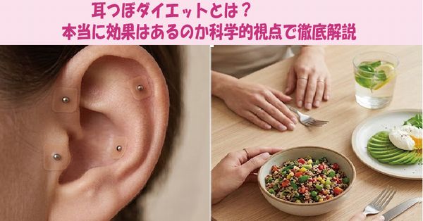 耳つぼダイエットとは？本当に効果はあるのか科学的視点で徹底解説