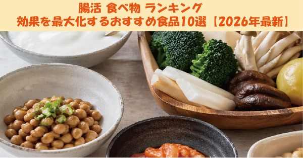 腸活 食べ物 ランキング効果を最大化するおすすめ食品10選【2026年最新】