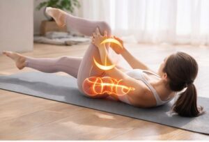 ティラピスで腹筋を鍛えている画像