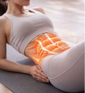 ティラピスで腹筋を鍛えている画像1
