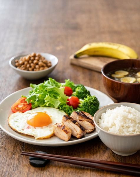 バランスの良い食事の画像