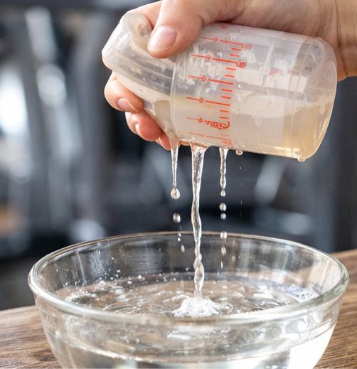 プロテインを冷やしている画像