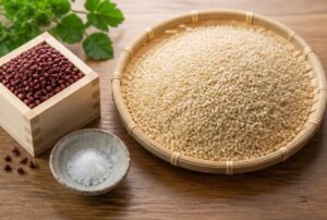 発芽酵素玄米の材料