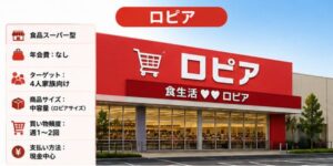 ロピアの店舗の画像