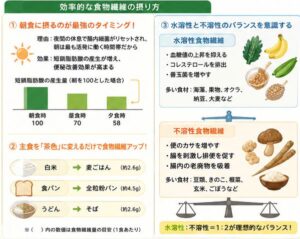 効果的な食物繊維の摂り方