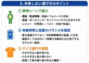 失敗しない選び方のポント
