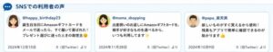 ANSでの利用者の声