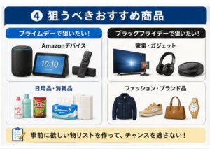 ④狙うべきすオススメ商品