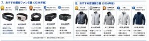 おすすめ腰掛ファン5選・おすすめ空調ファン５選
