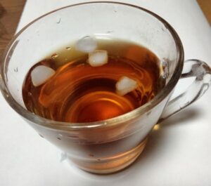 出来上がた黒豆茶