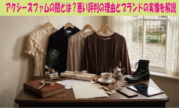 アクシーズファムの闇とは？悪い評判の理由とブランドの実像を解説