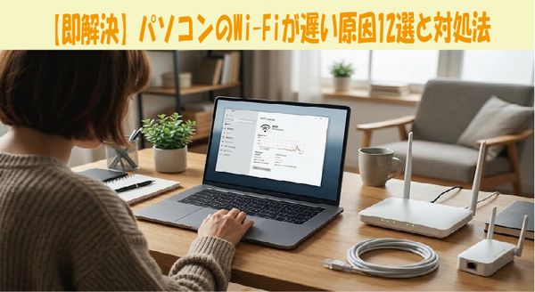 【即解決】パソコンのWiFiが遅い原因12選と対処法」