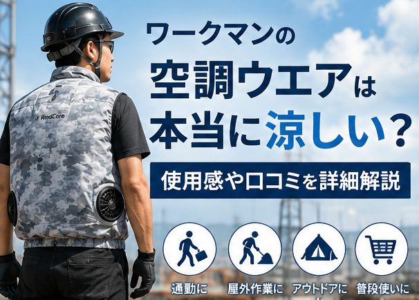 ワークマンの空調ウエアは本当に涼しい？使用感や口コミを詳細解説